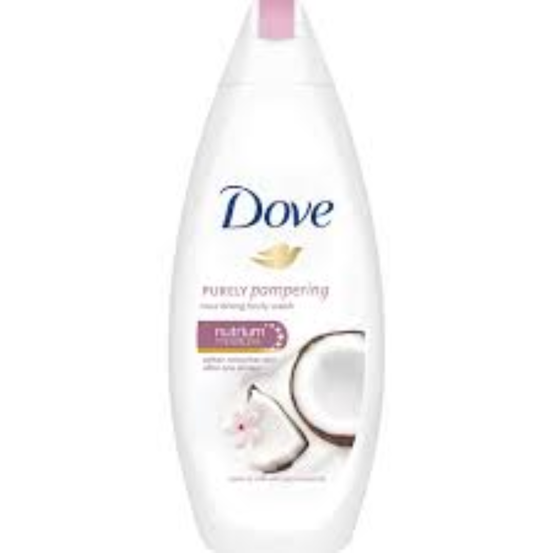 DOVE B/WASH PURELY PAMP COCONUT MILK 650ML
